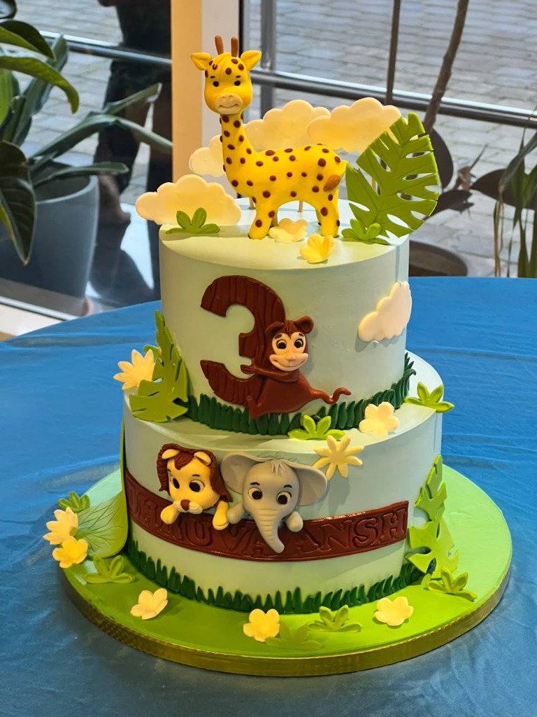 Custom Fairytale Castle Birthday Cake