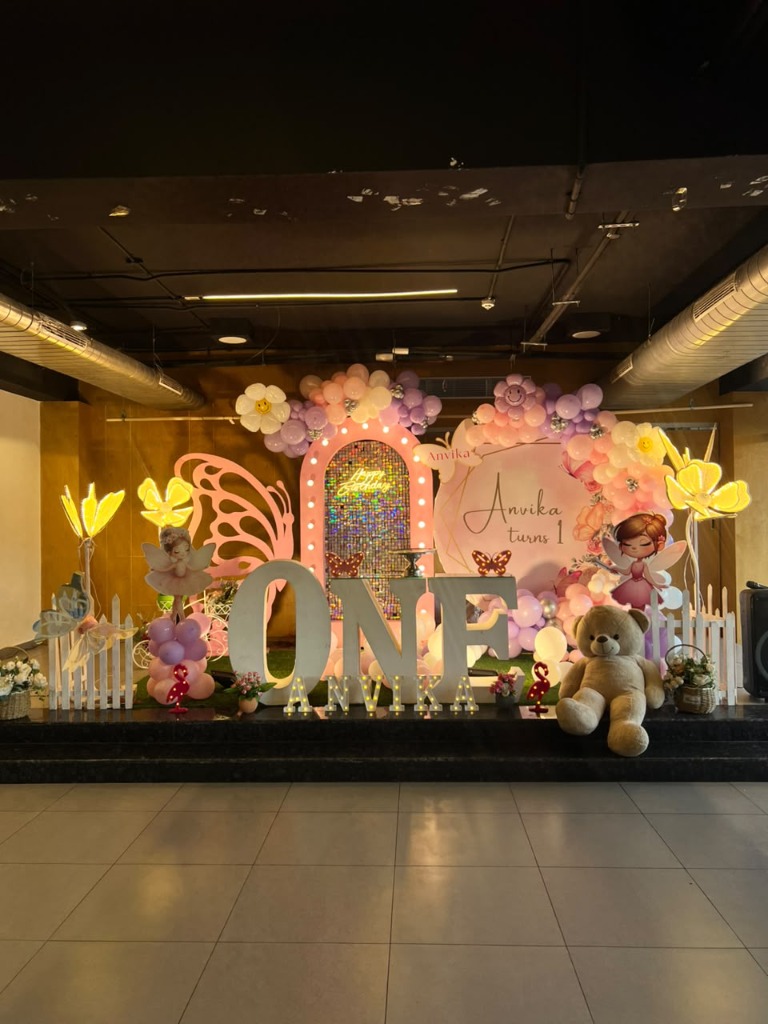 Theme Birthday Backdrop & Stage Decor